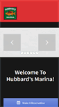 Mobile Screenshot of hubbardsmarina.com
